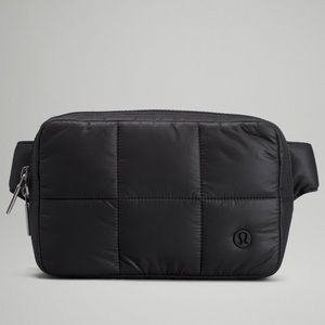 Lululemon • Quilted Grid Belt Bag in Black